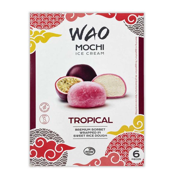 Wao Mochi Ice Cream Tropical (216ml) 6x36ml